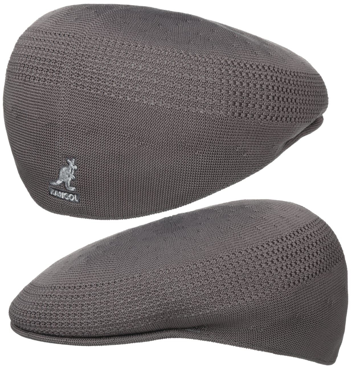 Płaski Kaszkiet 504 Tropic Ventair by Kangol, antracytowy, XXL (62-63 cm)