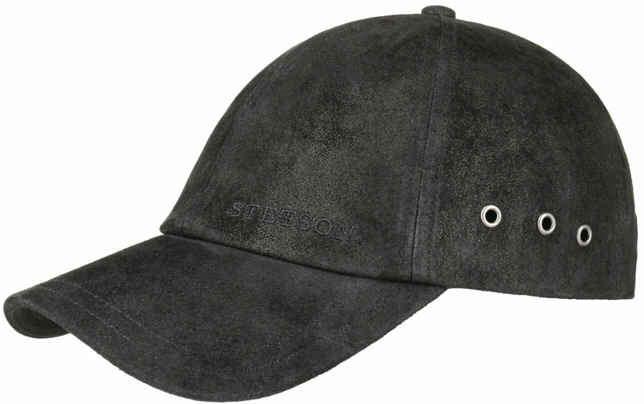 Czapka Rawlins Pigskin by Stetson, czarny, One Size