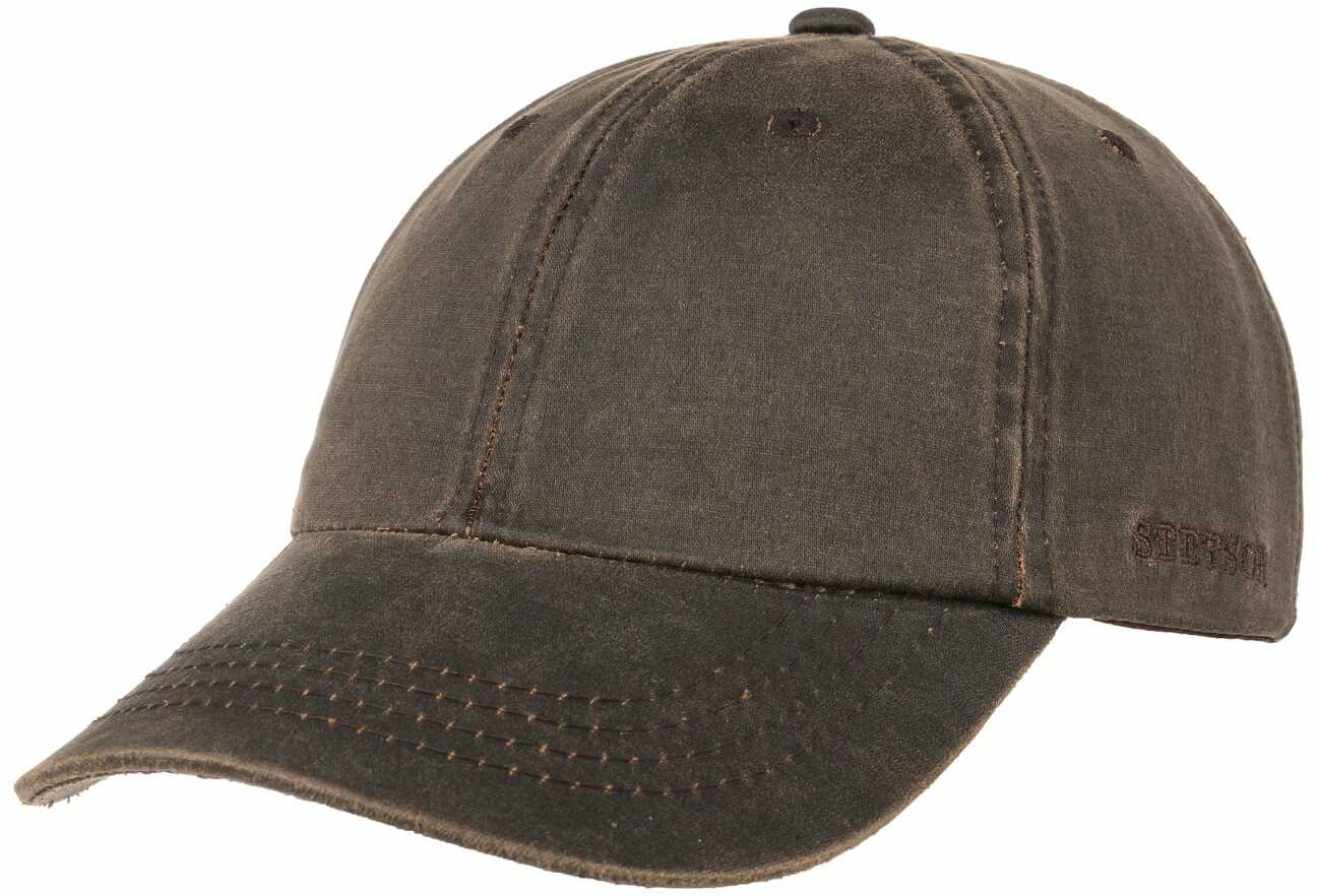 Czapka Statesboro Old Cotton by Stetson, brązowy, L/XL (58-61 cm)