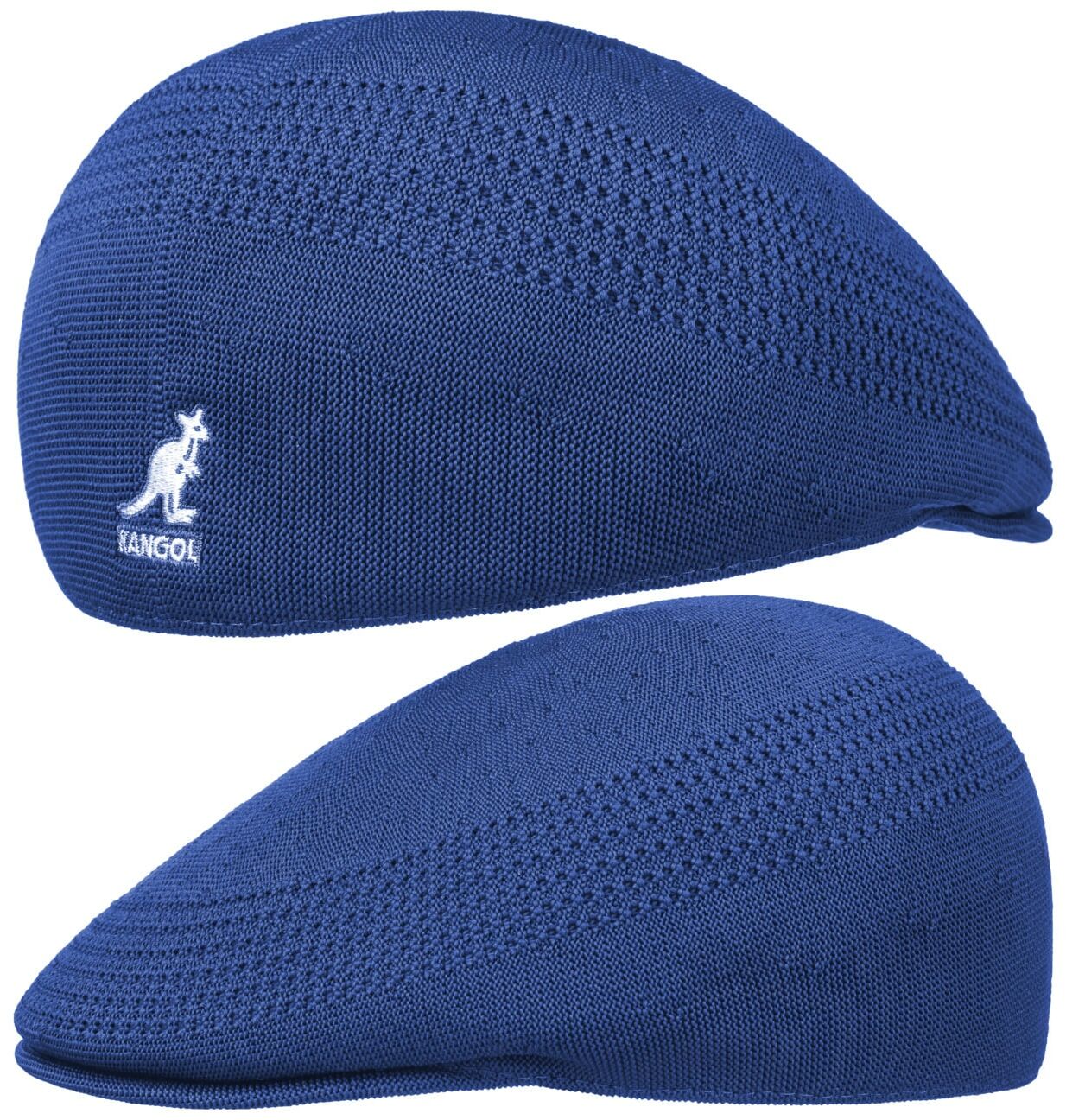 Płaski Kaszkiet Tropic 507 Ventair by Kangol, ultramaryna, L (58-59 cm)