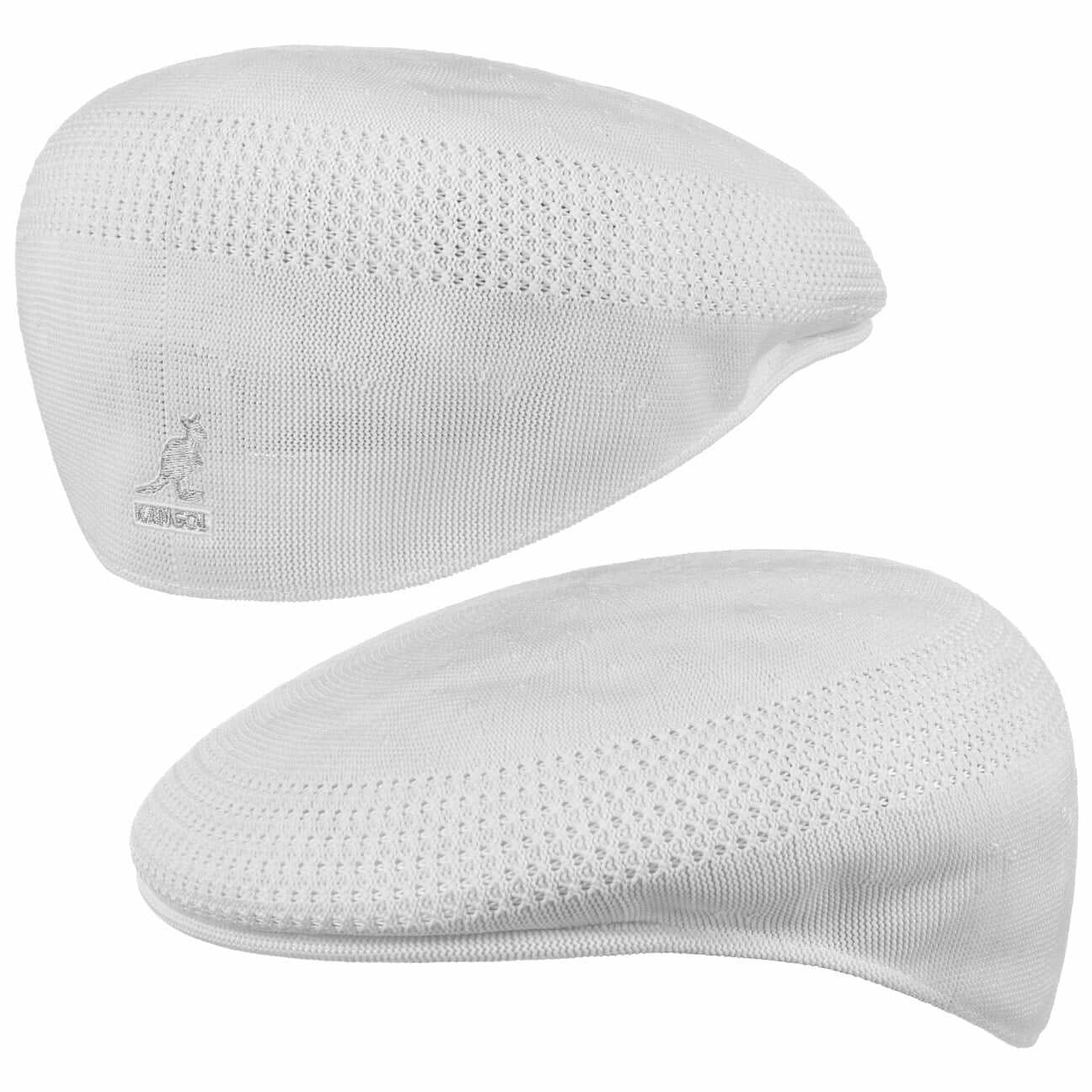 Płaski Kaszkiet 504 Tropic Ventair II by Kangol, biały, XXL (62-63 cm)