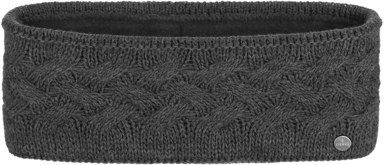 Opaska na Czoło Fauske by Lierys, antracytowy, One Size