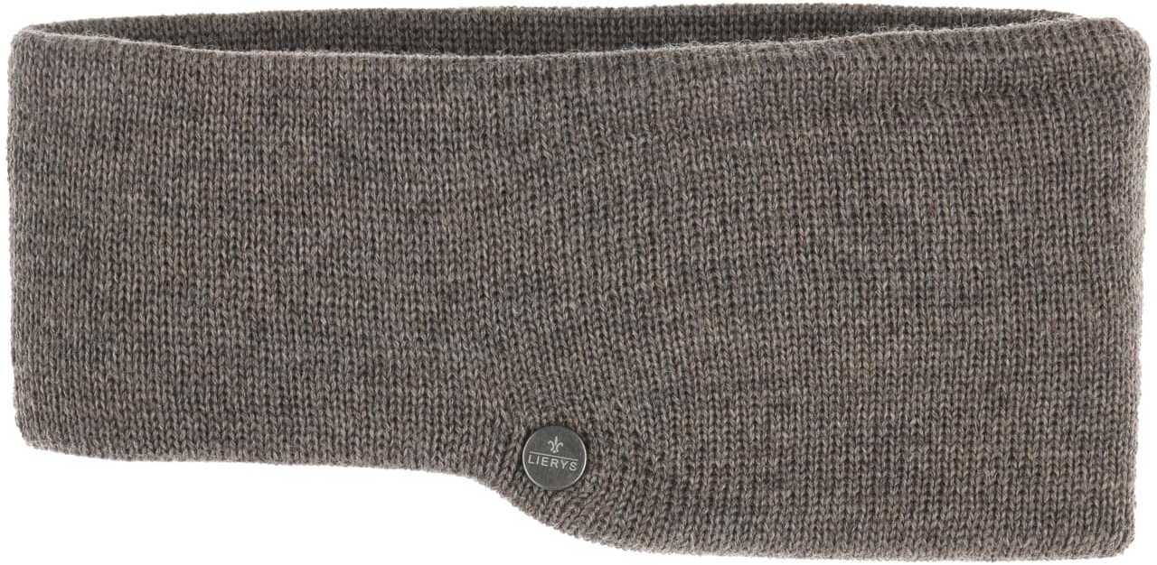 Opaska na Czoło Fine Merino by Lierys, brązowy, One Size