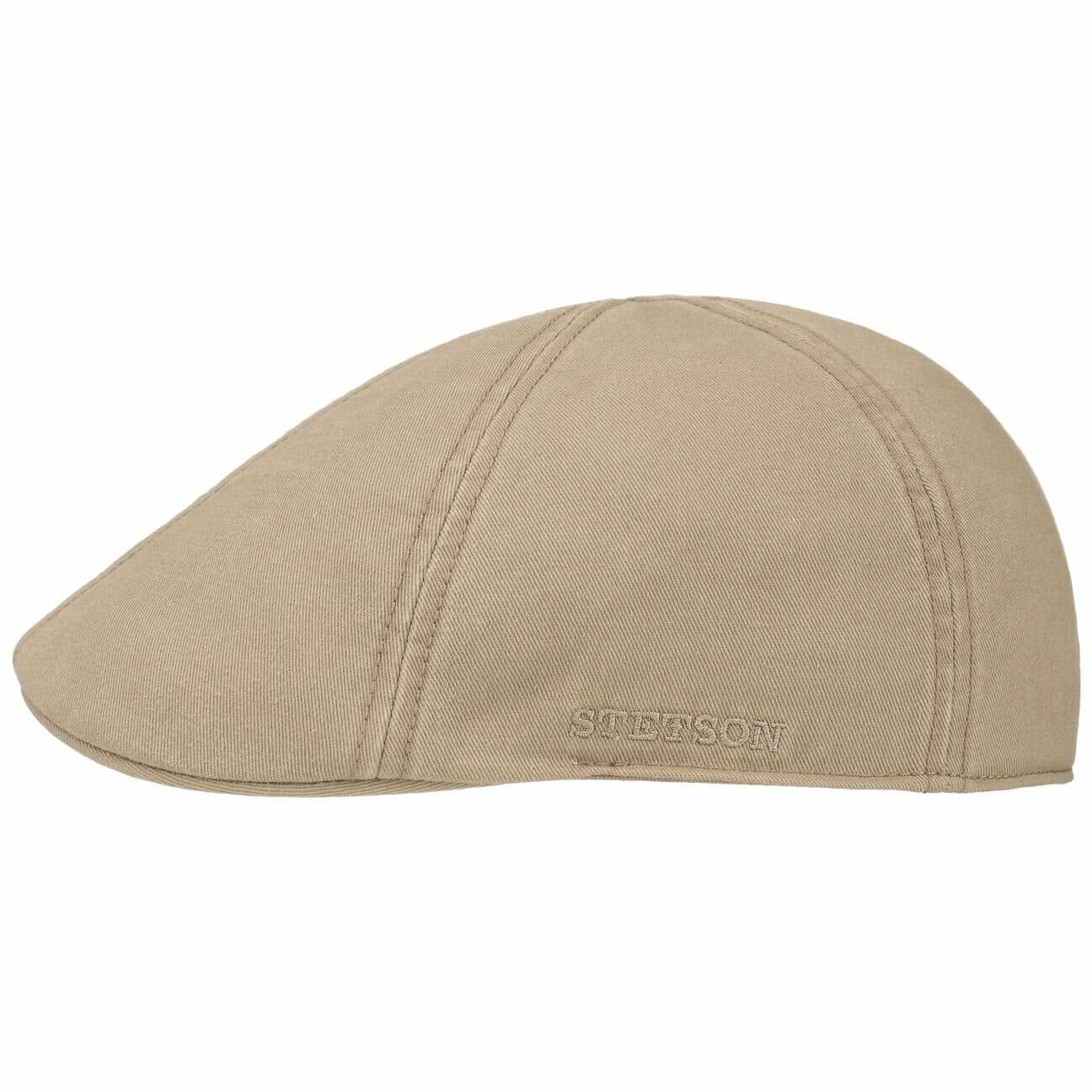 Płaski Kaszkiet z Ochroną UV Texas by Stetson, beżowy, M (56-57 cm)