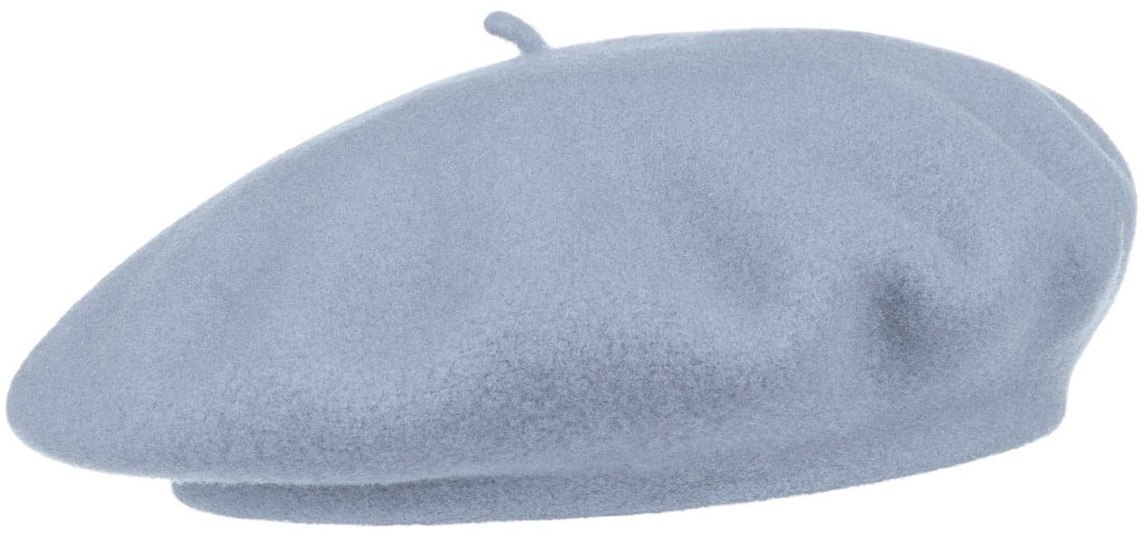 Czapka Baskijska z Kaszmirem by Barascon, jasnoniebieski, One Size