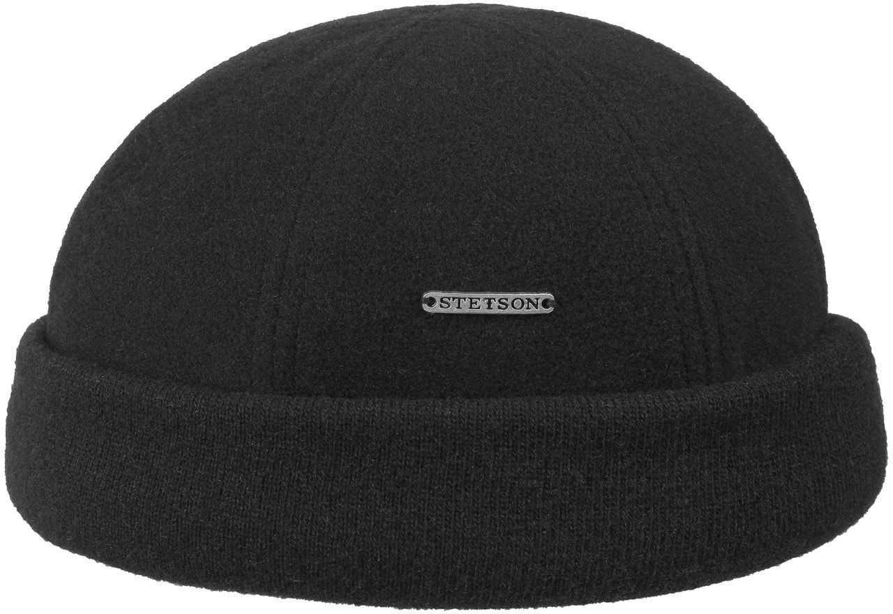 Czapka Dokerka Sparr by Stetson, czarny, S (54-55 cm)