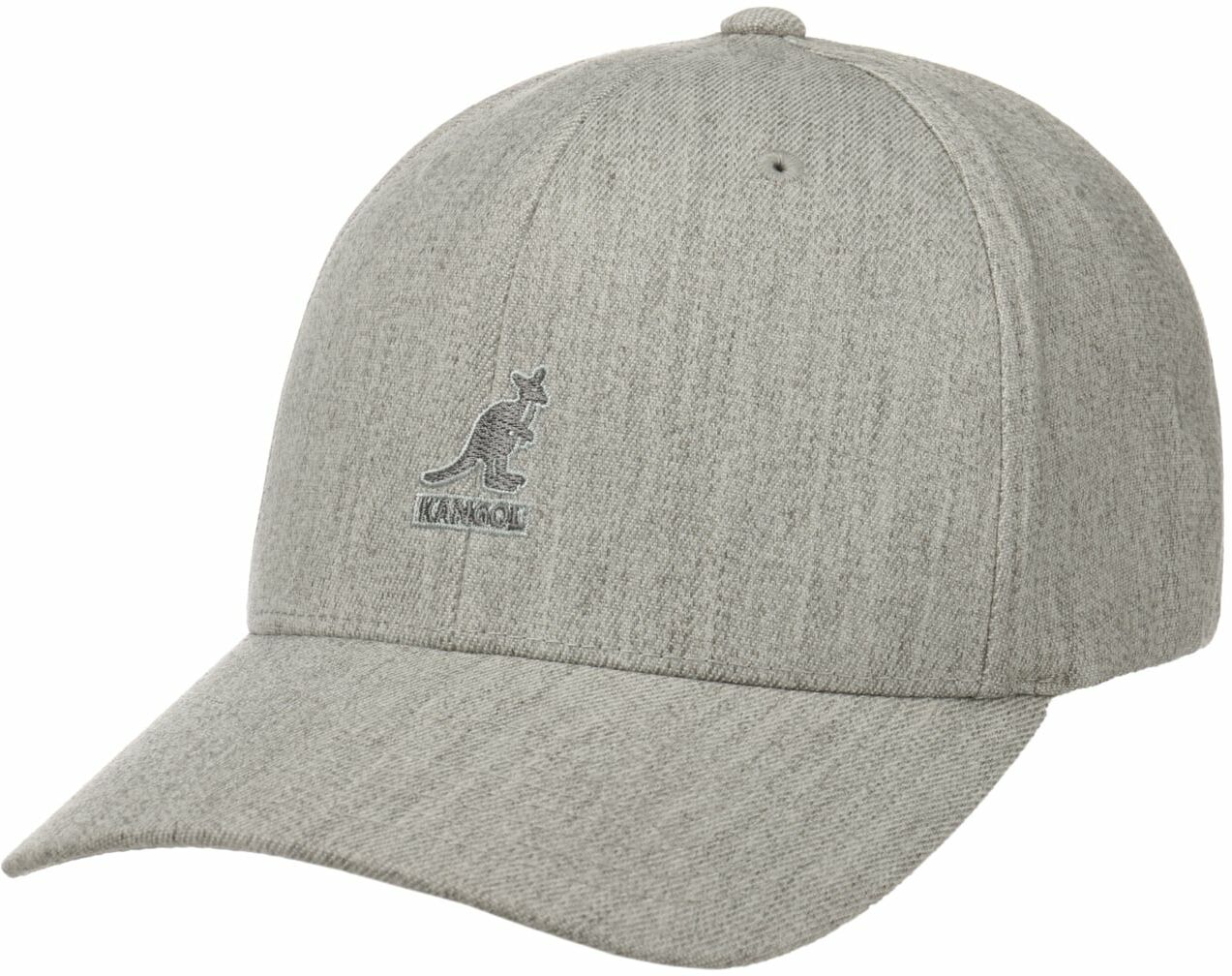 Czapka Wool Flexfit by Kangol, jasnoszary, L/XL (58-61 cm)