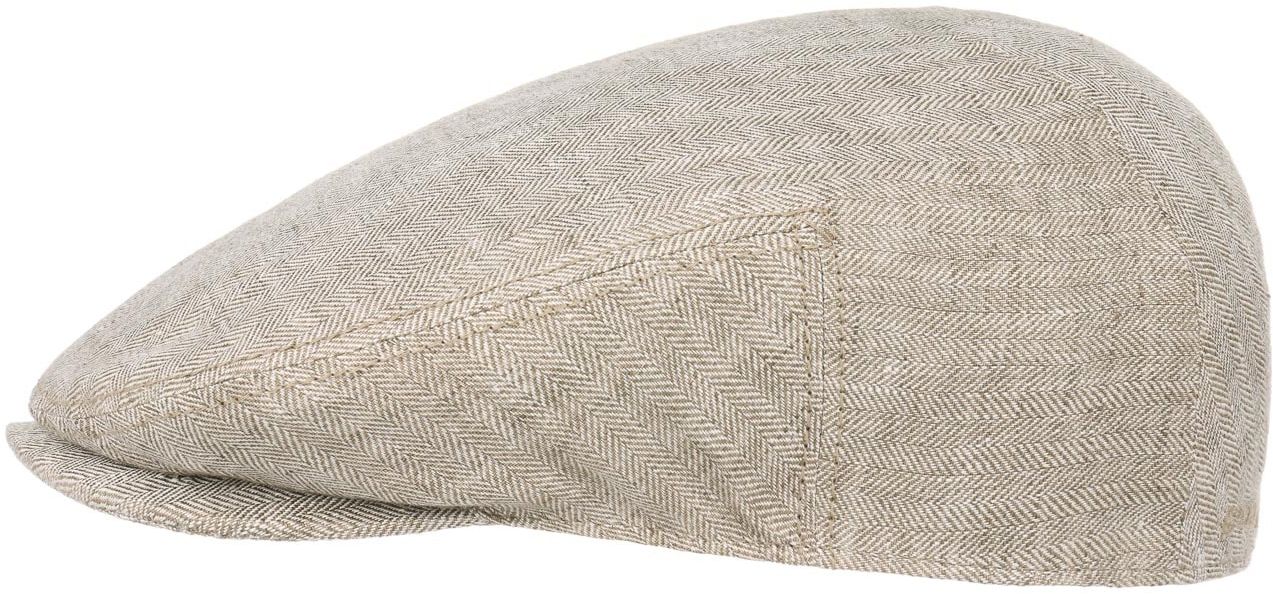 Kaszkiet Woodfield Linen by Stetson, jasnobeżowy, 63 cm