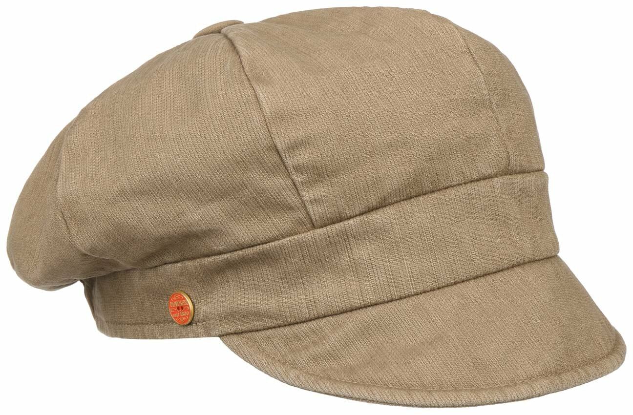 Czapka Newsboy Alexa by Mayser, khaki, One Size