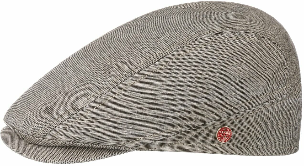 Płaski Kaszkiet Delian Ochroną UV by Mayser, beżowy, 59 cm