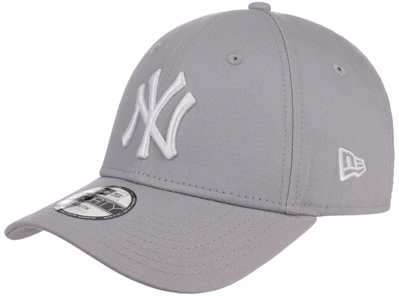 Czapka 9Forty JUNIOR NY Yankees by New Era, jasnoszary, Child (50-53 cm)
