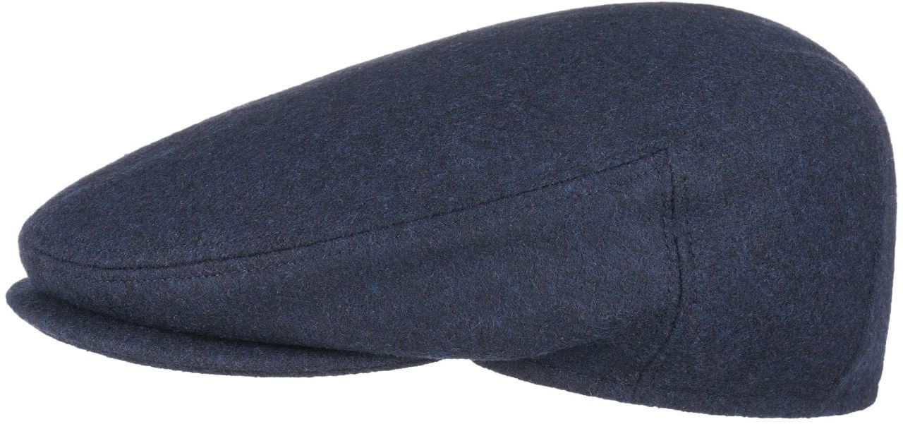 Płaski Kaszkiet Inglese Classic by Lipodo, ciemnoniebieski, 57 cm