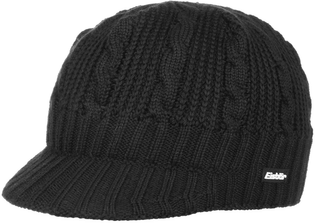 Czapka Agor Pull-On by Eisbär, czarny, One Size