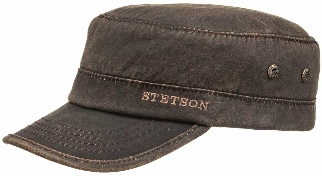 Czapka Zimowa z Daszkiem Datto Army by Stetson, brązowy, M (56-57 cm)