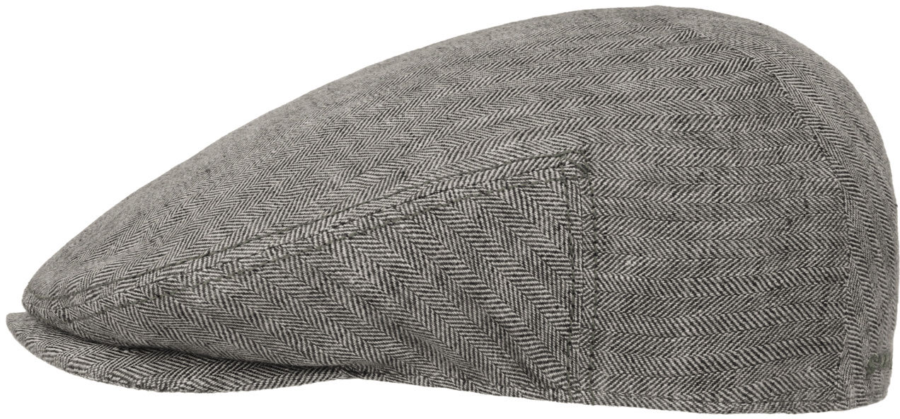 Kaszkiet Woodfield Linen by Stetson, antracytowy, 61 cm