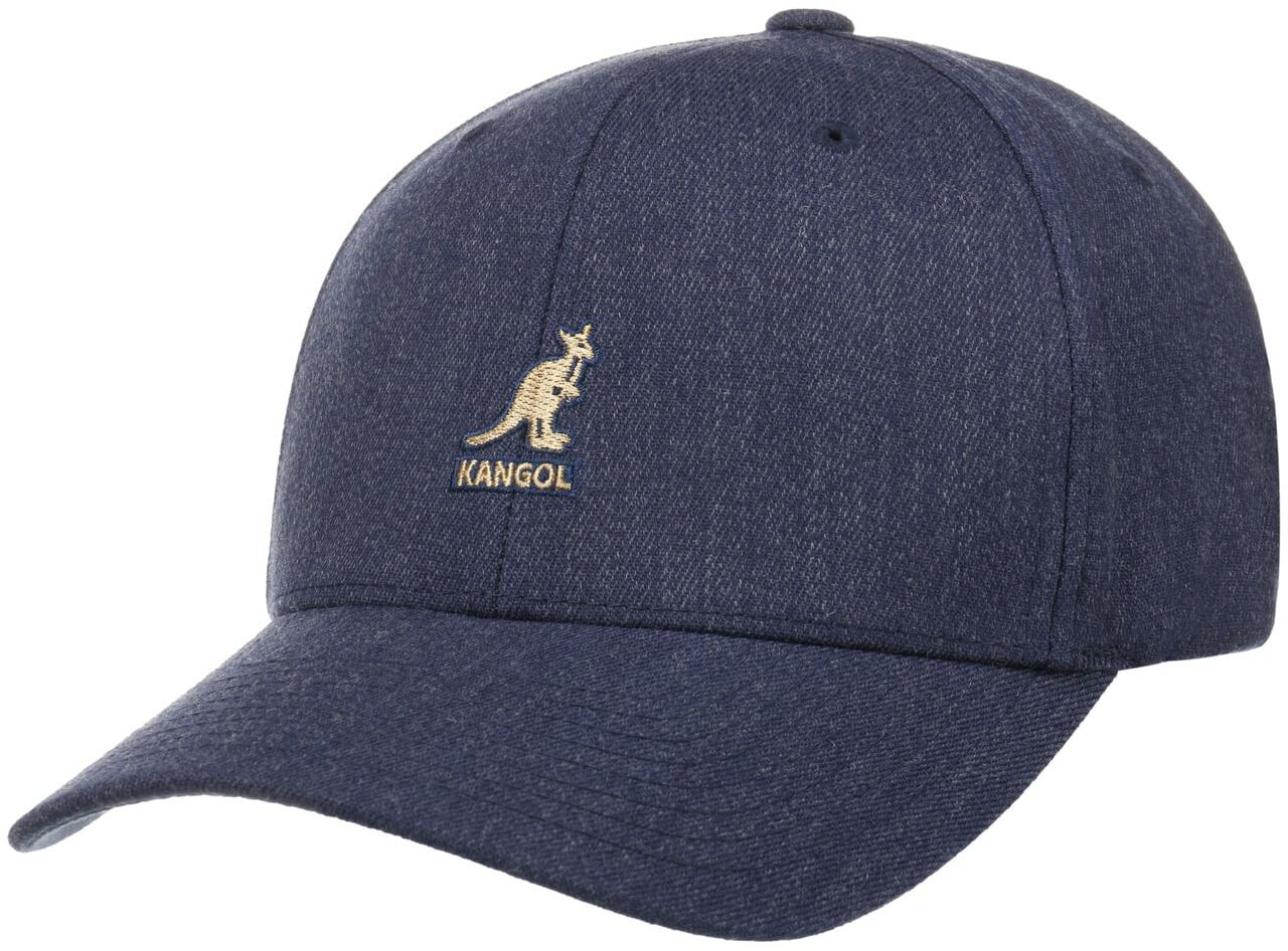Czapka Wool Flexfit by Kangol, niebieski nakrapiany, L/XL (58-61 cm)