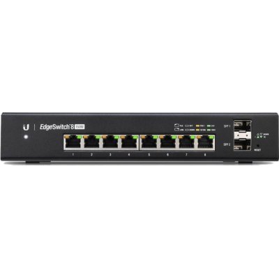 Ubiquiti EdgeSwitch 8 150W 24V,802.3af/at PoE ES-8-150W