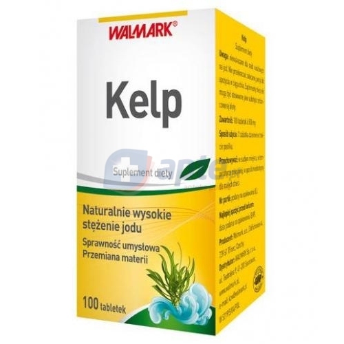 Kelp Jod x100 tabletek