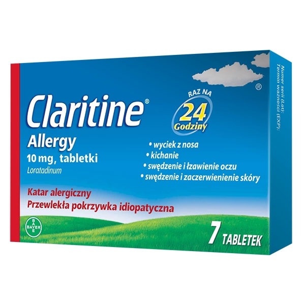 Claritine Allergy 10mg x7 tabletek