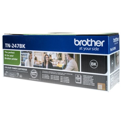 Toner Oryginalny Brother TN-247BK (TN-247BK) (Czarny)