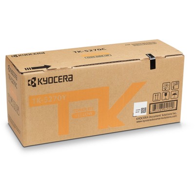 Toner Oryginalny Kyocera TK-5270Y (1T02TVANL0) (Żółty)|Darmowa Wysyłka w 24h