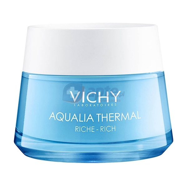 VICHY Aqualia Thermal Riche bogaty krem nawilżający do skóry suchej i bardzo suchej 50ml