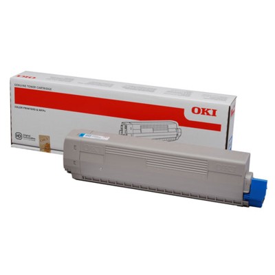 Toner Oryginalny Oki C822 (44844615) (Błękitny)
