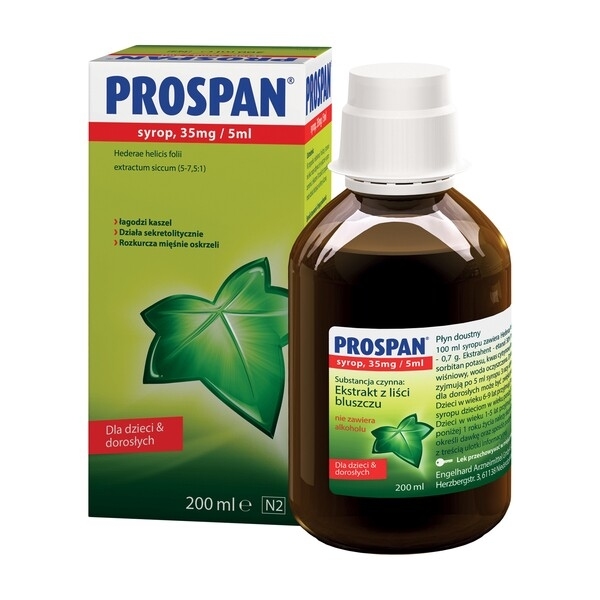 Prospan 35 mg/5 ml syrop 200ml