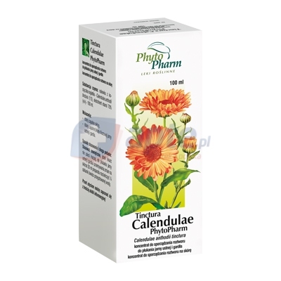 Tinctura Calendulae Phytopharm (nalewka z nagietka) płyn 100ml