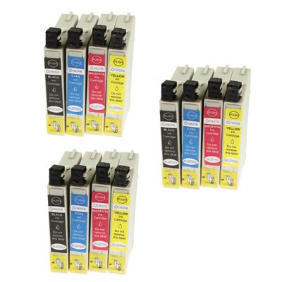 3x Tusze Zamienniki T0555 do Epson (C13T05564010) (komplet)|