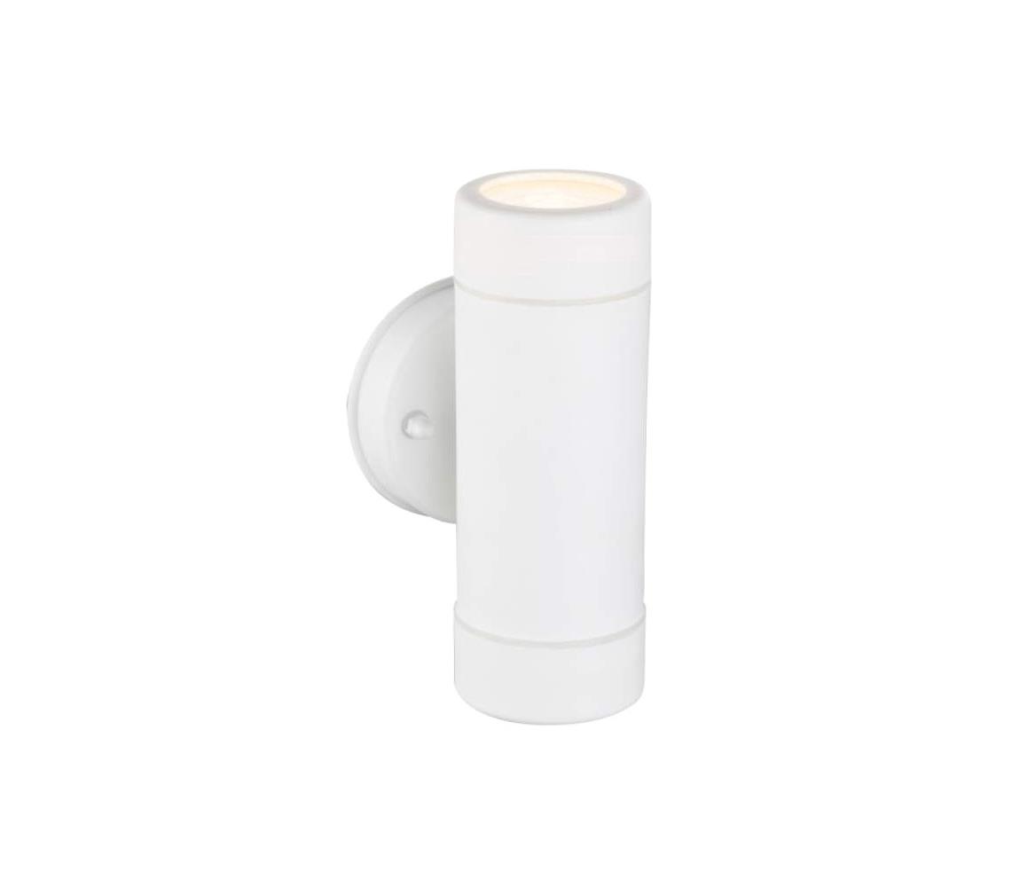 GLOBO 32004-2 - LED Kinkiet zewnętrzny COTOPA 2xGU10/4W/230V biały