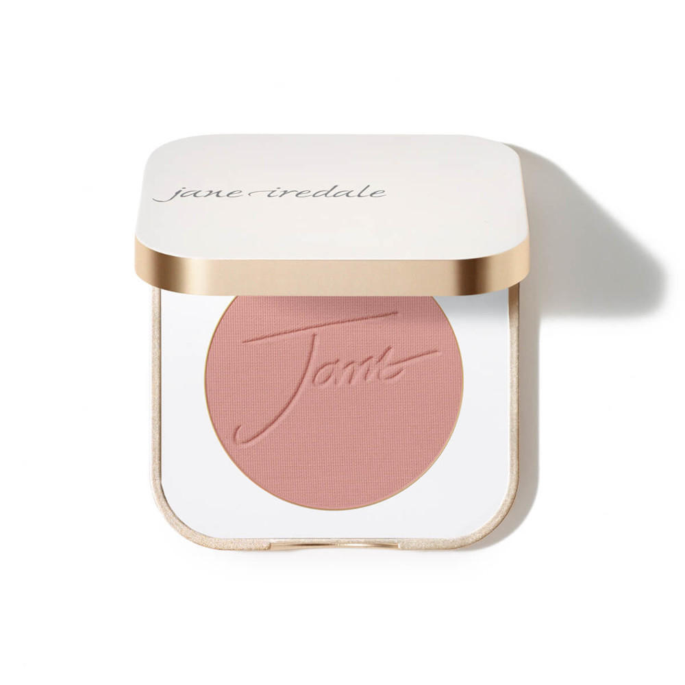 Jane Iredale Pure Pressed Blush antyutleniający róż do policzków 3,7 g - Barely Rose