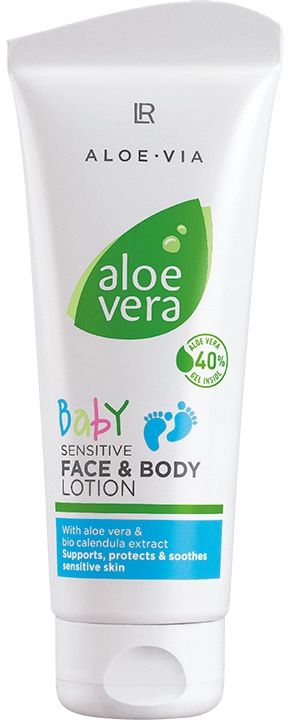 Aloe Vera Baby Krem do twarzyi ciała dla dzieci 100ml