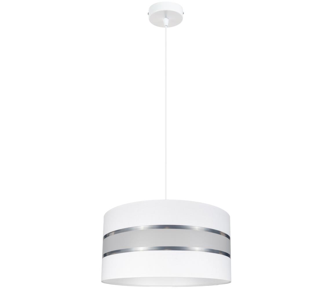 Żyrandol na lince CORAL 1xE27/60W/230V biały