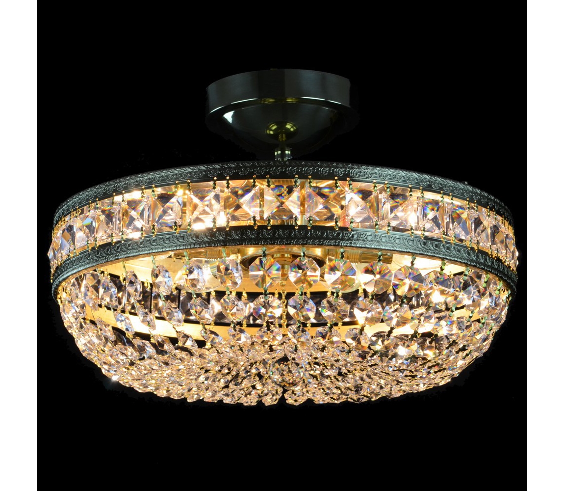 Wranovsky JWZ014060100 - Kryształowy żyrandol natynkowy STOCKHOLM 6xE14/40W/230V