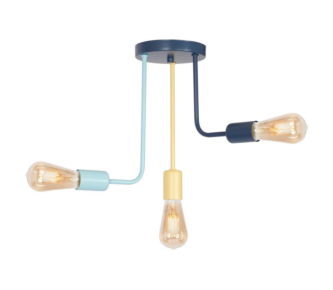 Dziecięcy żyrandol natynkowy CANDELA 3xE27/60W/230V