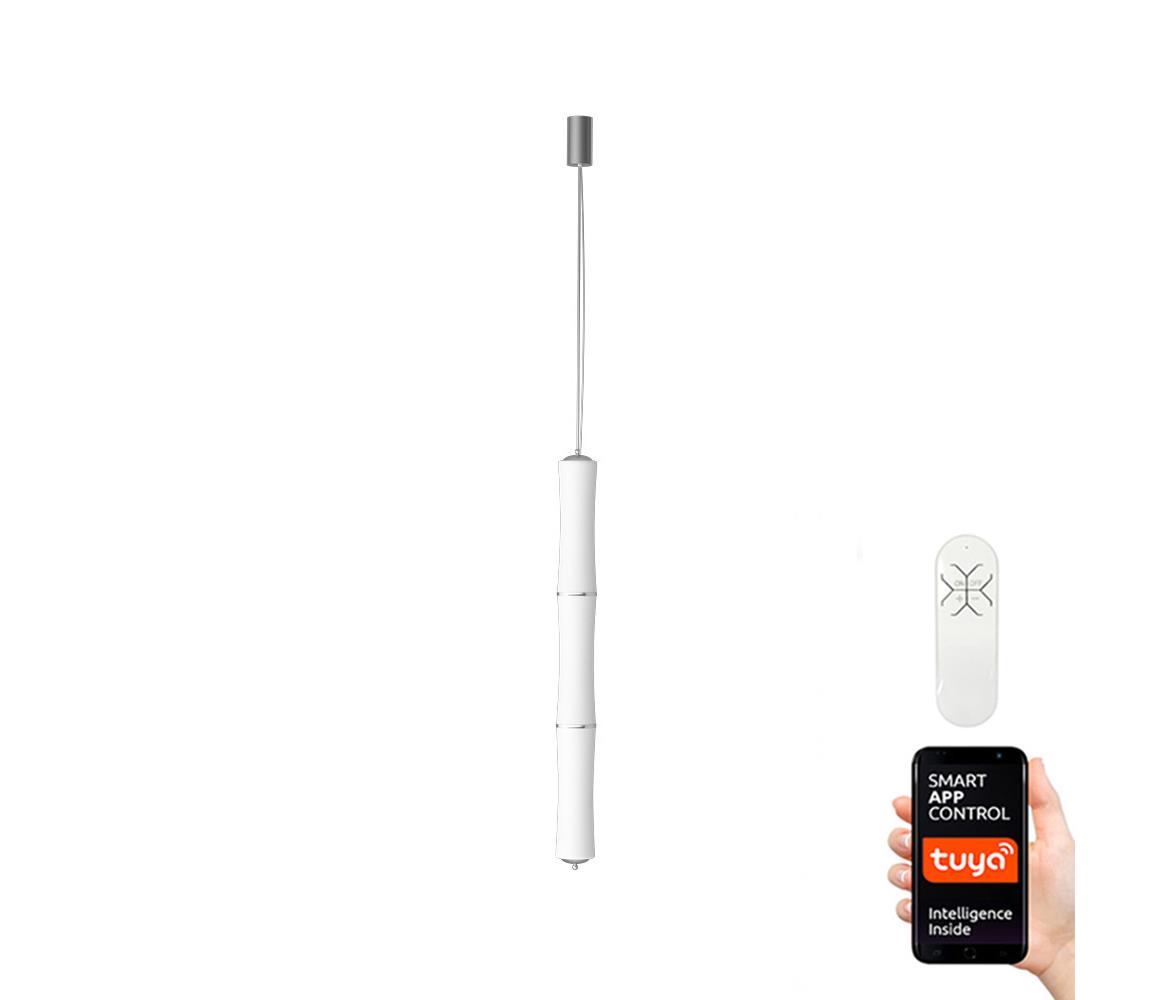 Immax NEO - LED Ściemnialny żyrandol na lince BAMBOOS LED/45W/230V 135 cm + ZS