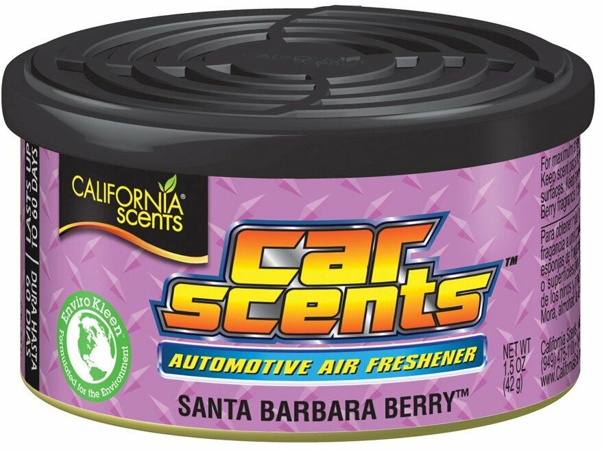 California Scents puszka zapachowa do auta Santa Barbara Berry - zapach owoców leśnych