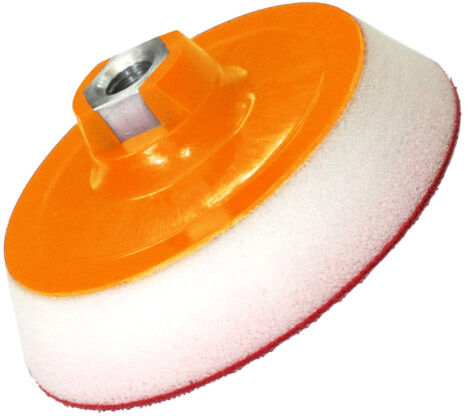 Honey Combination Elastic talerz tarcza mocująca na rzep M14 miękka biała pianka - 75mm