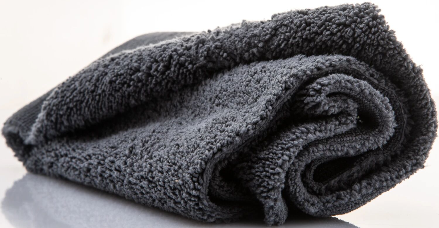 Work Stuff Gentleman Basic Dark Grey  delikatna mikrofibra bez obszycia, 40x40cm, 350gsm