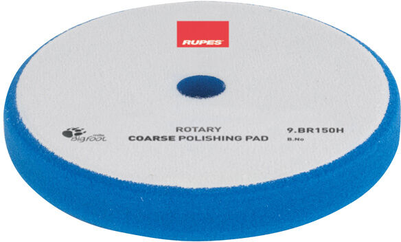 Rupes Rotary Coarse  twardy pad polerski, niebieski  130/135mm