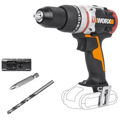 WORX Wiertarko-wkrętarka POWERSHARE WX354.9  WX354.9