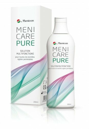 Płyn do soczewek twardych Menicare Pure 250 ml