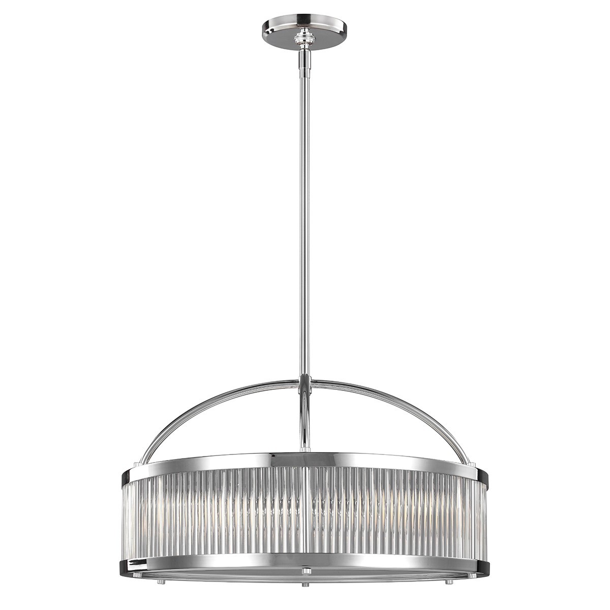 Elstead Lampa wisząca Paulson nowoczesna chrom FE-PAULSON-6P FE-PAULSON-6P