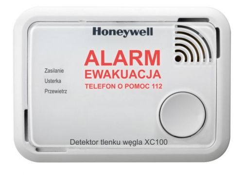 HONEYWELL Detektor tlenku węgla CO XC100-PL CO XC100-PL CO XC100-PL