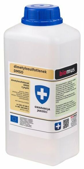 Biomus Dimetylosulfotlenek DMSO 500ml BIOMUS