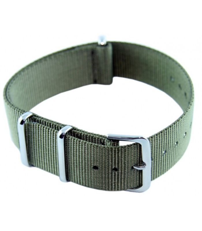 PASEK TEKLA N9 NATO 18MM ZIELONY/KHAKI - SALON W KRAKOWIE