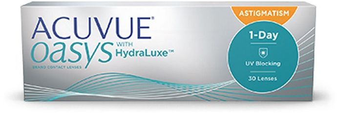 Soczewki jednodniowe ACUVUE  OASYS 1-Day for ASTIGMATISM 30 szt.