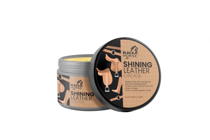 BLACK HORSE Nabłyszczający impregnat do wyrobów skórzanych SHINING LEATHER POLISH 300ml