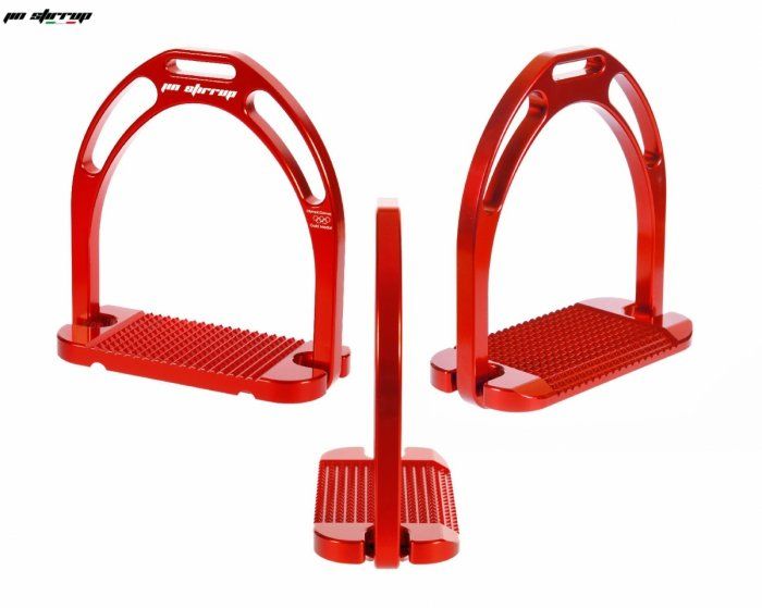 JIN STIRRUP Strzemiona czerwone